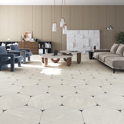 Mozaik salerno star taupe